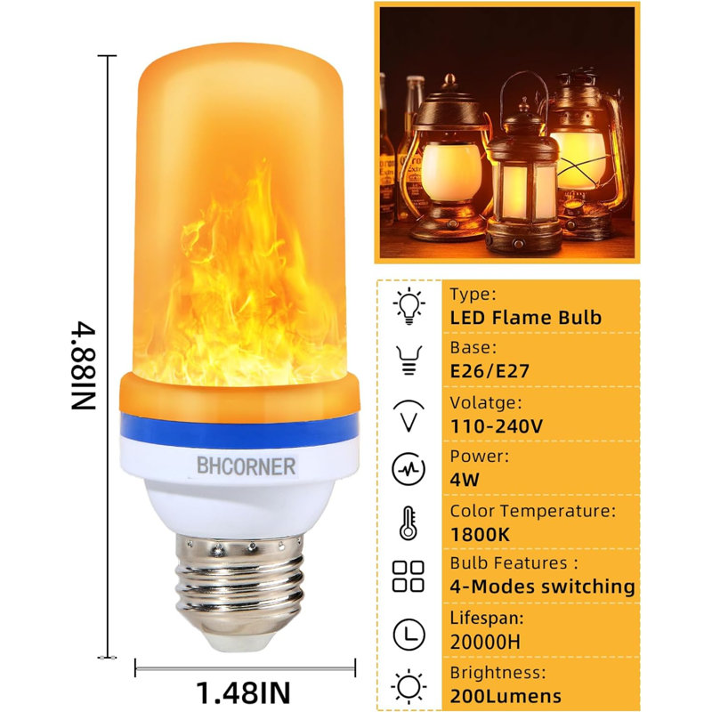 Fire flame bulbs new arrivals
